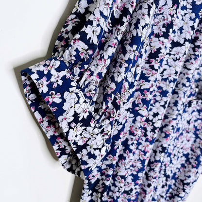 zadig & voltaire remove begonia print floral dress - size medium