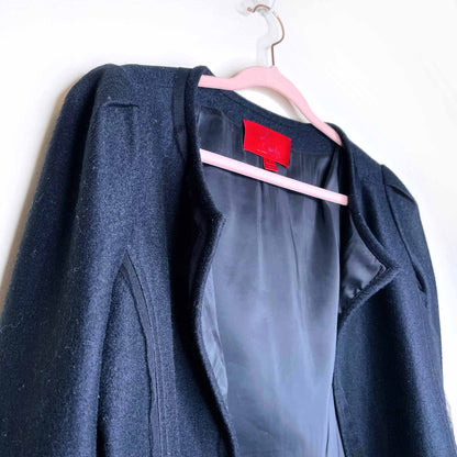 z spoke by zac posen wool blend cropped jacket - size 6