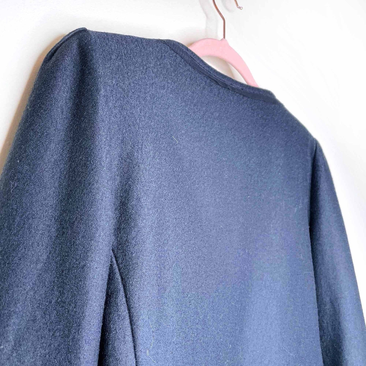 z spoke by zac posen wool blend cropped jacket - size 6