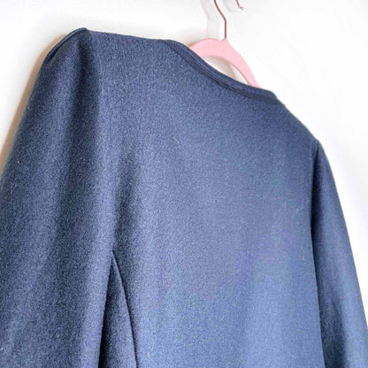 z spoke by zac posen wool blend cropped jacket - size 6