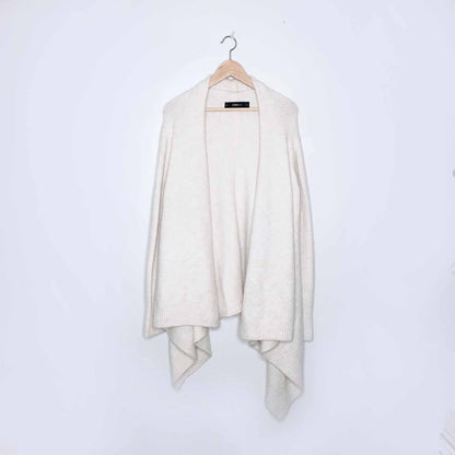 Zara waterfall open knit cardigan - size Small