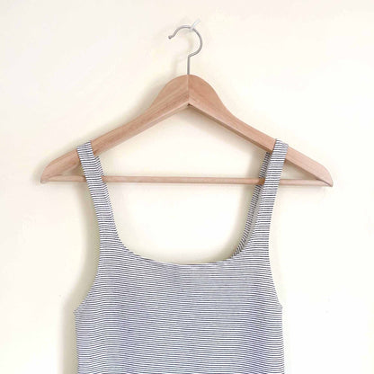 zara summer striped tank dress - size small