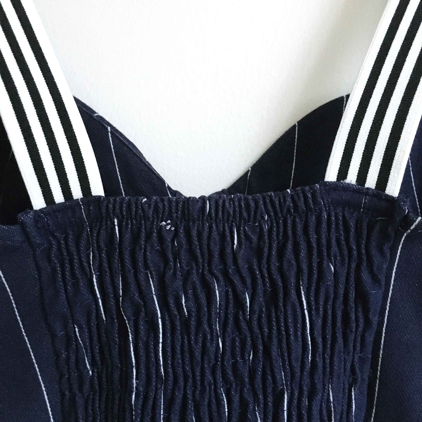 Zara pinstripe bustier top - size Small