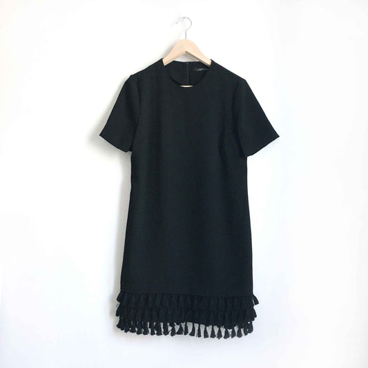 Zara tassel hem shift dress - size Small