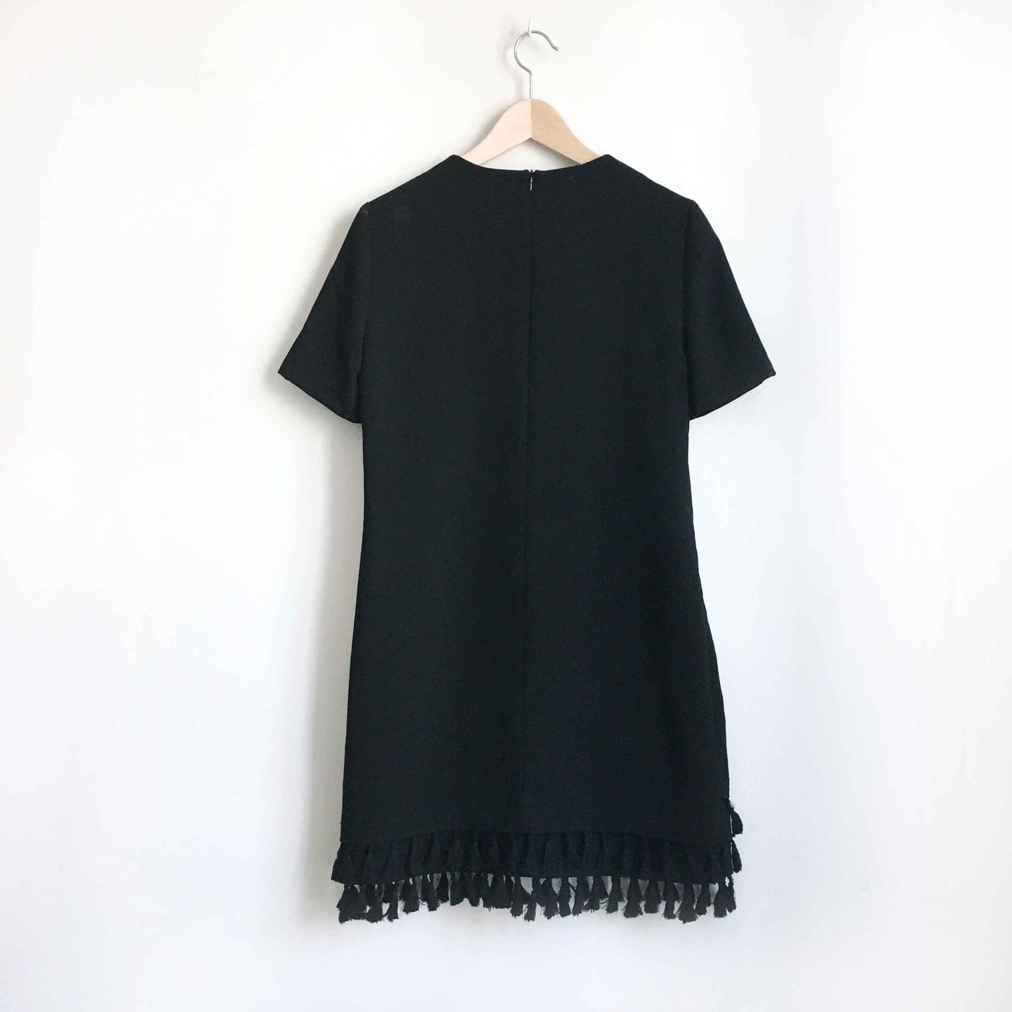 Zara tassel hem shift dress - size Small