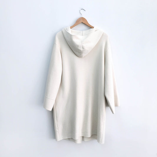 Zara Hooded Zip Sweater Jacket - size Small