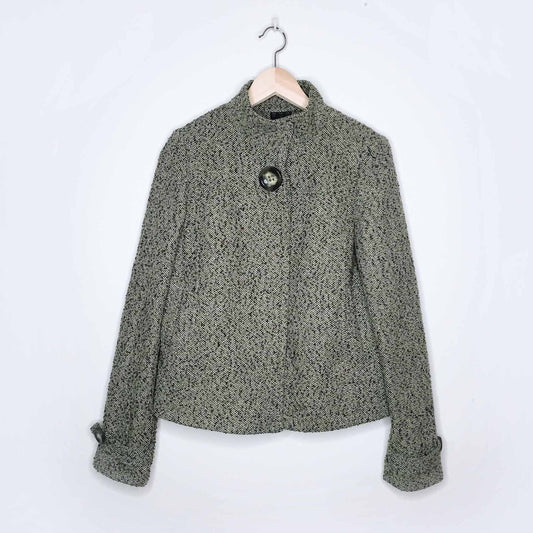 Zara TRF wool collection herringbone jacket - size Medium