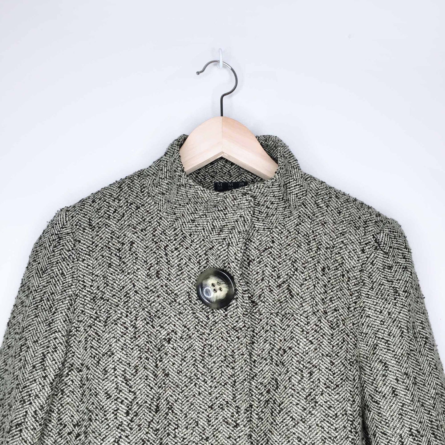 Zara TRF wool collection herringbone jacket - size Medium