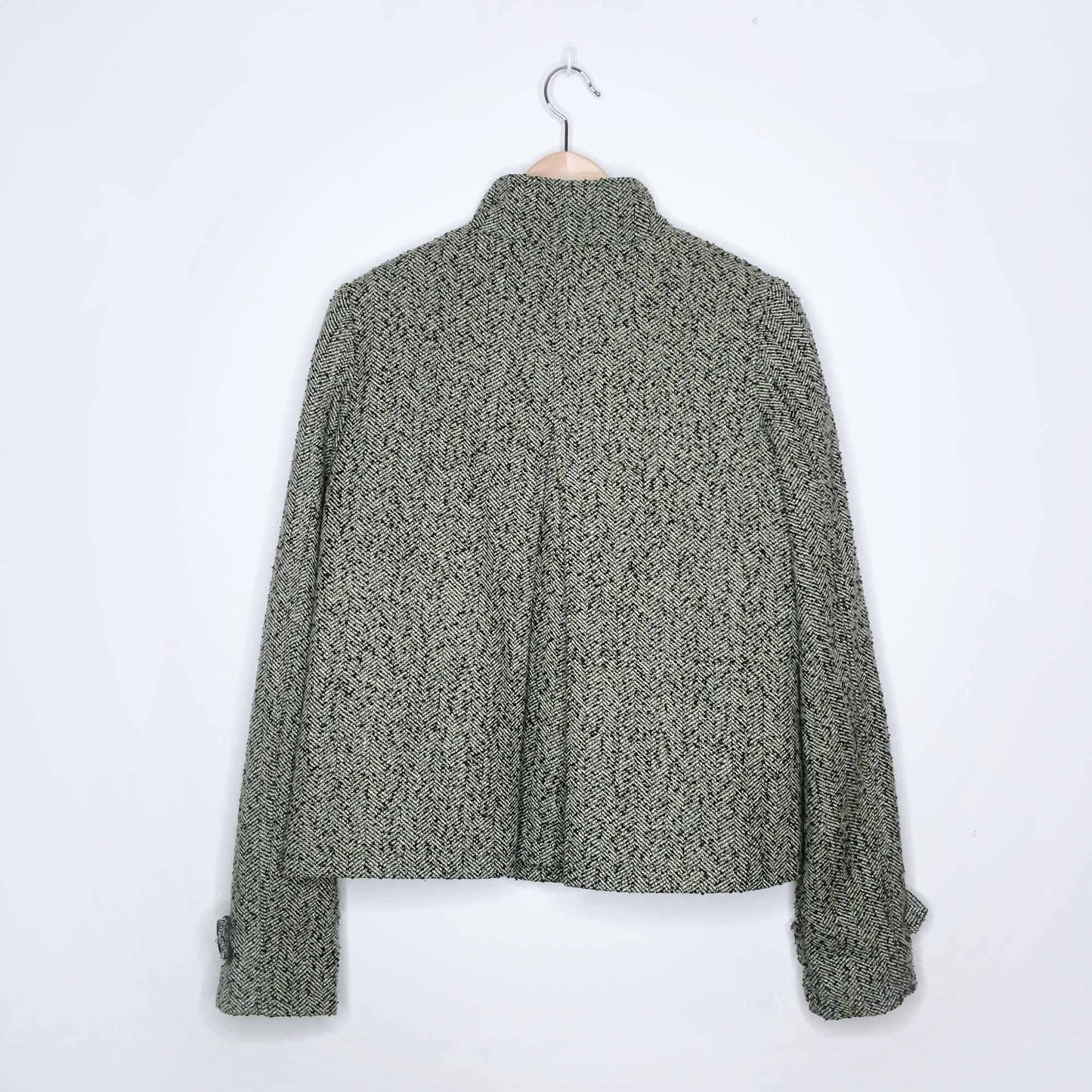 Zara TRF wool collection herringbone jacket - size Medium