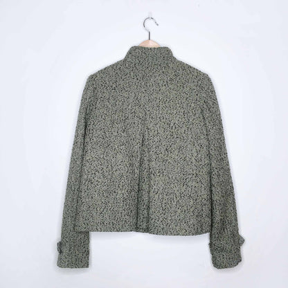 Zara TRF wool collection herringbone jacket - size Medium