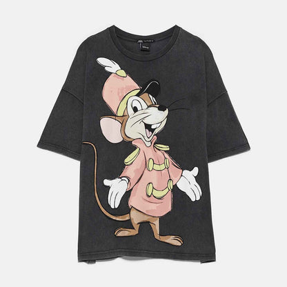 Zara Disney Dumbo Timothy Q. mouse t-shirt - size Small