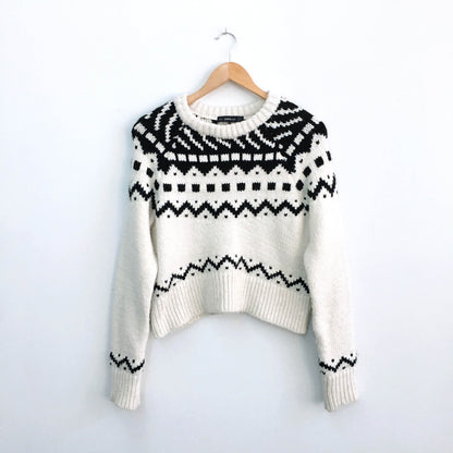 Zara chunky knit sweater - size Medium